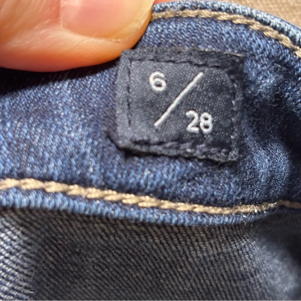 Lucky Brand Dark Blue Hayden Skinny Jeans Size 6/28 - Picture 7 of 9